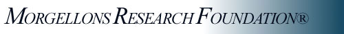 Morgellons Research Foundation wordmark, as used on the original site.
